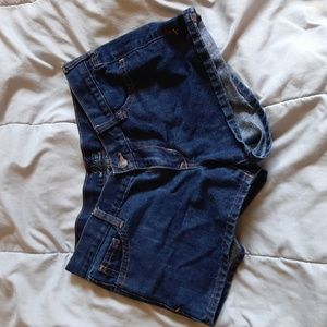 Dark Blue Jean Shorts